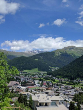 Holiday Apartment Davos with a swimmingpool